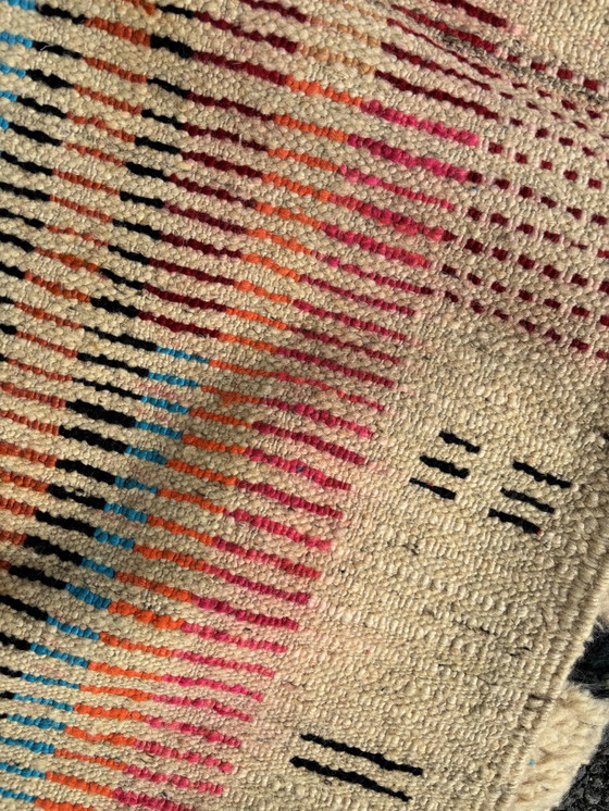 Image 1 of Modern Abstract Marokkaans Berber Runner-tapijt