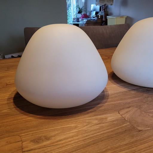 2x Vintage Plafondlamp