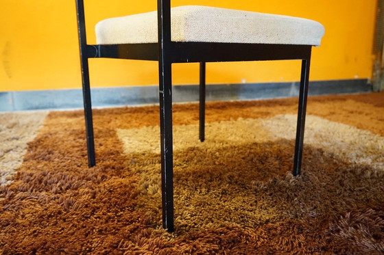 Image 1 of Mid Century eetkamerstoelen van Dieter Wäckerlin voor Idealheim, 1970, set van 4