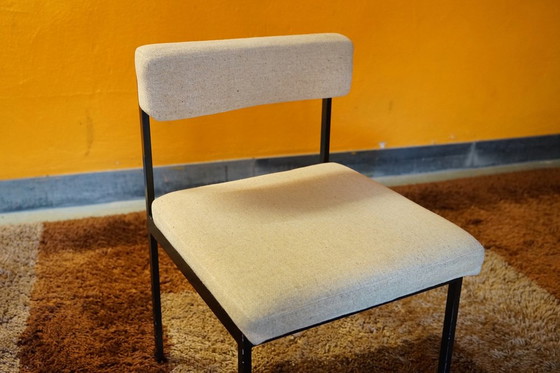 Image 1 of Mid Century eetkamerstoelen van Dieter Wäckerlin voor Idealheim, 1970, set van 4