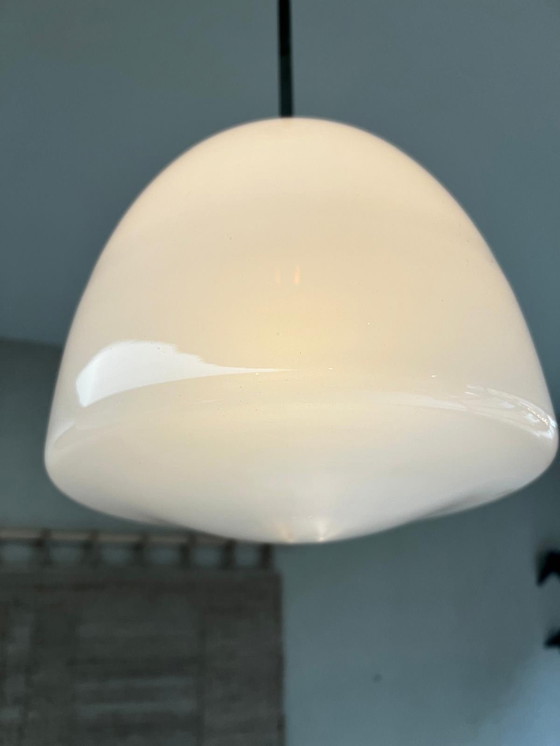 Image 1 of Jaren 30 Opaline Schoollamp Vermoedelijk Philips Philite