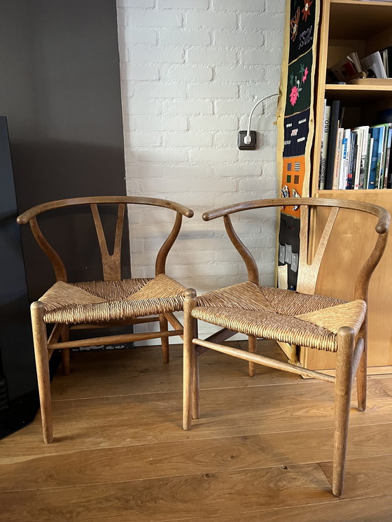 Image 1 of 2 Wishbone Chairs