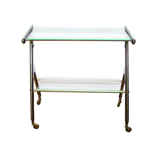 Prachtige vintage rolbar die doet denken aan elegante vormen van RAMA Torino, Italië 1950