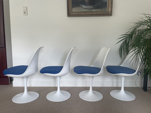 4x Knoll Eero Saarinen Tulip chair