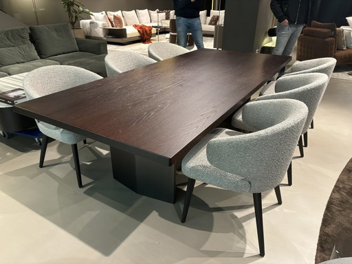 Minotti Morgan Dining Table 110X260Cm Showmodel Lp € 10.000,-