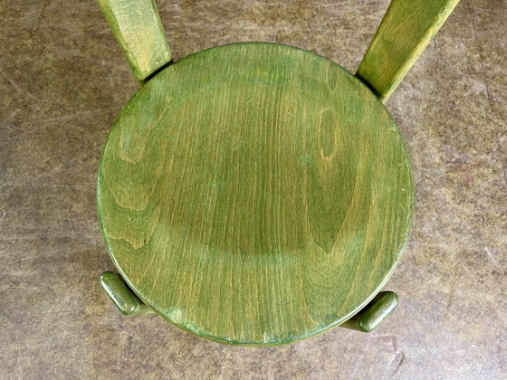 Image 1 of Set van 6 vintage stoelen Bruno Rey Kusch & Co jaren 1970 design groen