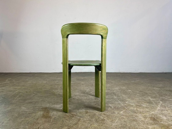 Image 1 of Set van 6 vintage stoelen Bruno Rey Kusch & Co jaren 1970 design groen