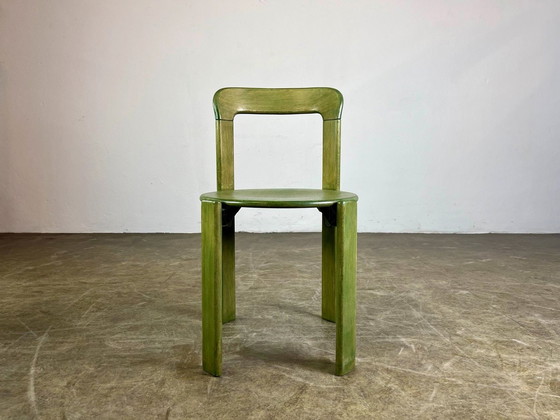 Image 1 of Set van 6 vintage stoelen Bruno Rey Kusch & Co jaren 1970 design groen