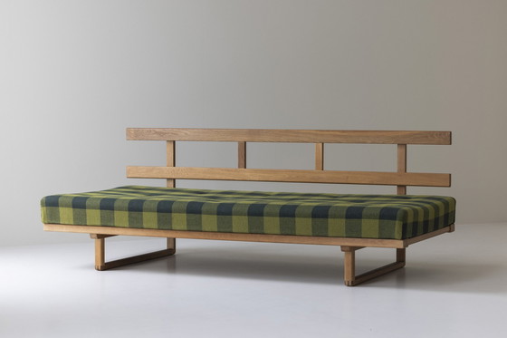 Image 1 of Zeldzame sofa of slaapbank 'Model No 4311' ontworpen door Børge Mogensen voor Fredericia Stolefabrik, Denemarken 1950S.