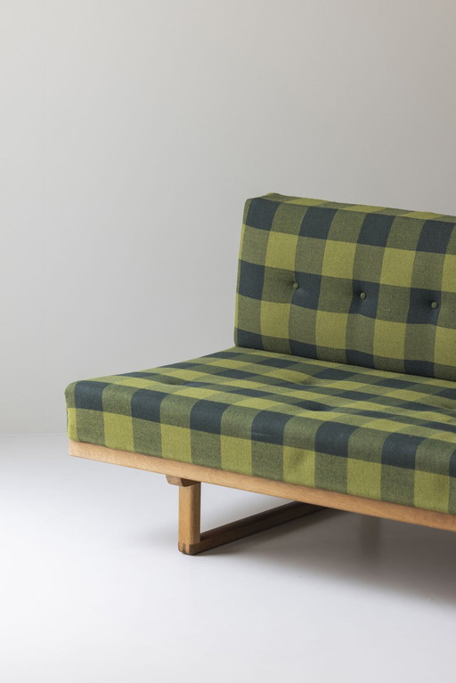 Zeldzame sofa of slaapbank 'Model No 4311' ontworpen door Børge Mogensen voor Fredericia Stolefabrik, Denemarken 1950S.