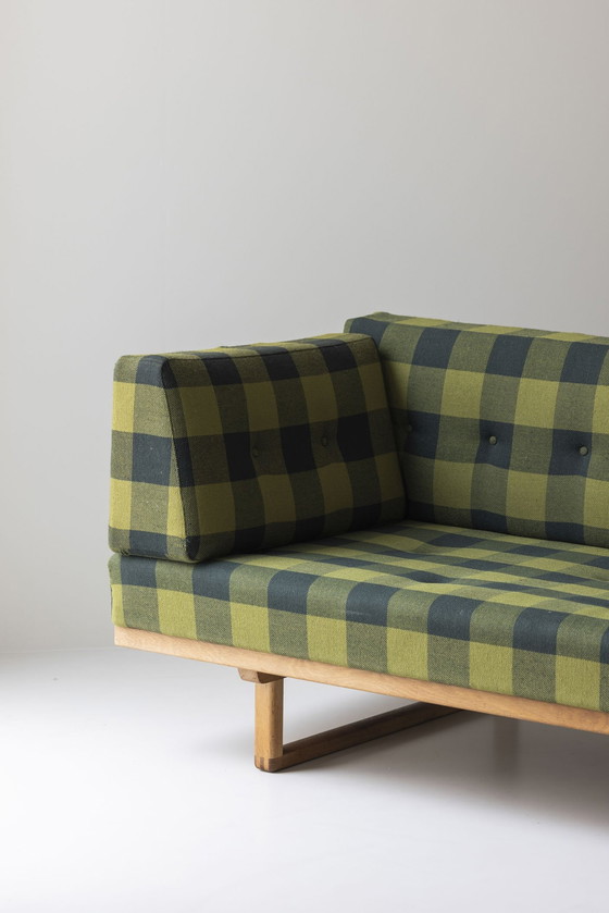 Image 1 of Zeldzame sofa of slaapbank 'Model No 4311' ontworpen door Børge Mogensen voor Fredericia Stolefabrik, Denemarken 1950S.