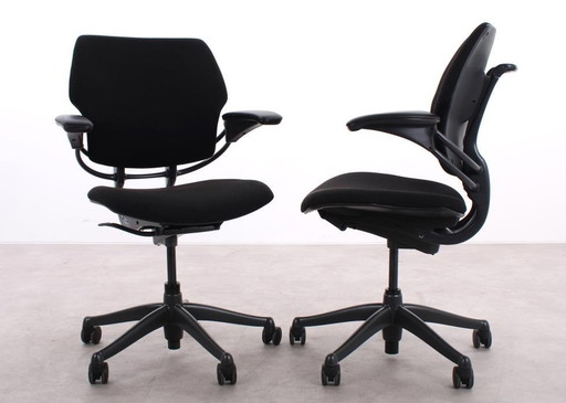 Humanscale Freedom Bureaustoel Zwart