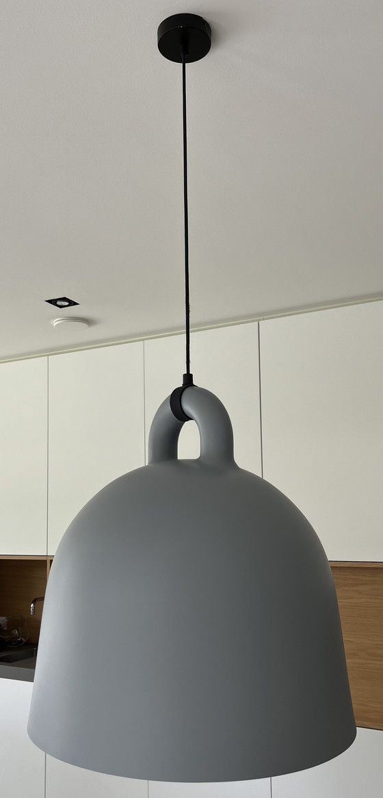 Image 1 of 2x Normann Copenhagen Bell hanglamp Large EU Grey