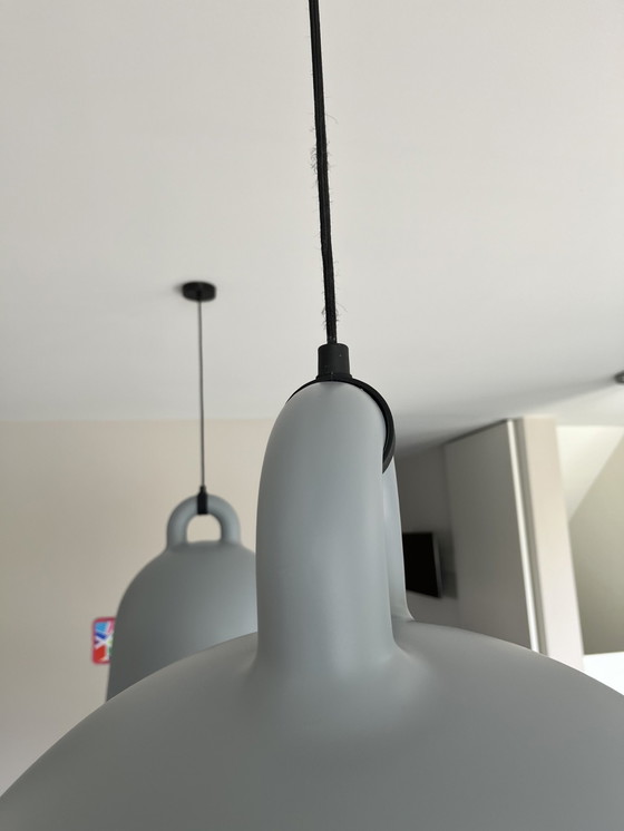 Image 1 of 2x Normann Copenhagen Bell hanglamp Large EU Grey