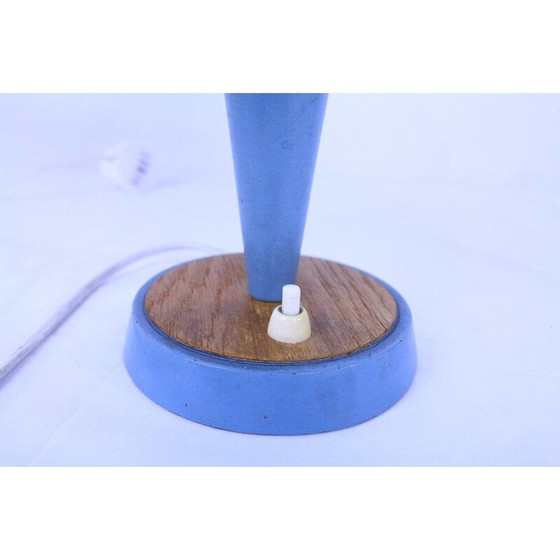 Image 1 of Vintage tafellamp met metalen kap "6217", 1950