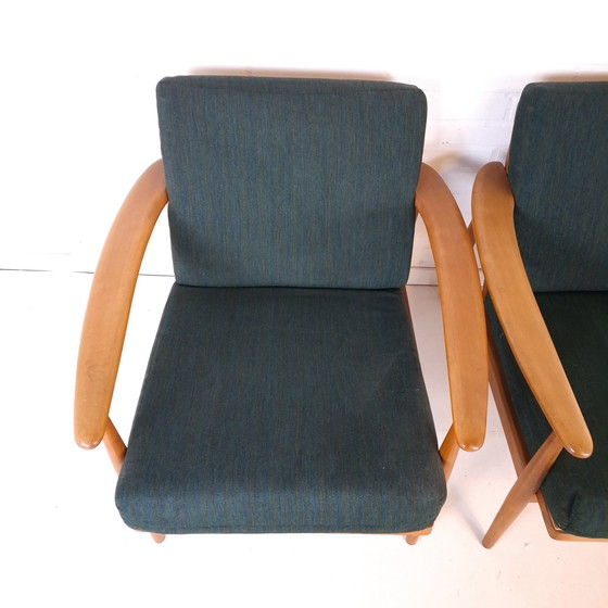 Image 1 of 2X Vintage Fauteuil Deens Design