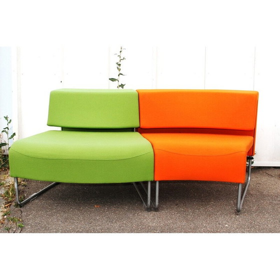 Image 1 of Paar vintage Path fauteuils van Dorigo voor Sitland