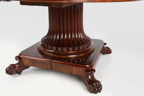 Image 1 of Uitschuifbare antieke Engelse eettafel in Victoriaanse stijl, ca. 1830