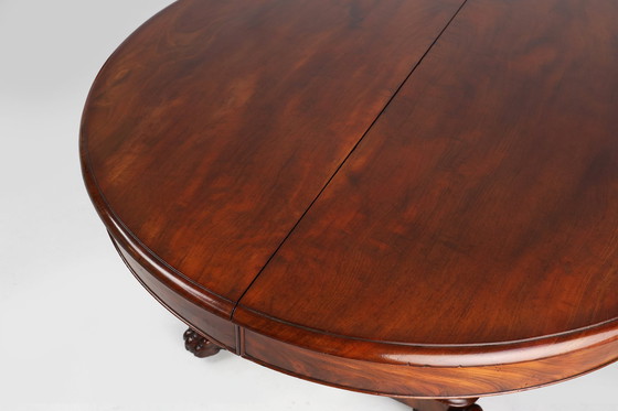 Image 1 of Uitschuifbare antieke Engelse eettafel in Victoriaanse stijl, ca. 1830