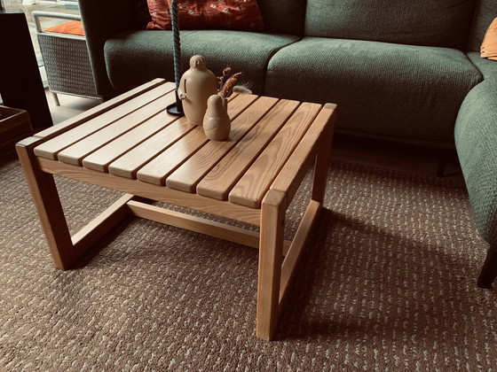 Image 1 of Ikea Karin Mobring 1970 Dennenhouten Salontafel