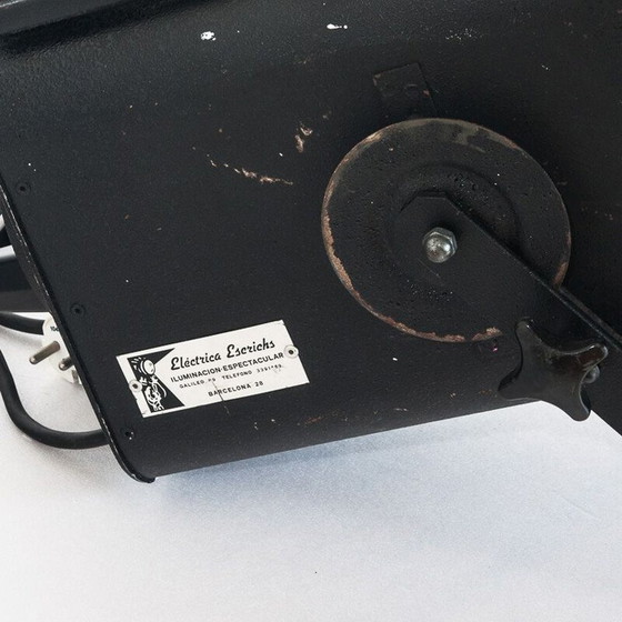 Image 1 of Vintage metalen fotografie projector, Spanje 1970