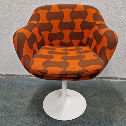 Jaren 70 Vintage Tulpvoet Stoel Space Age Fauteuil