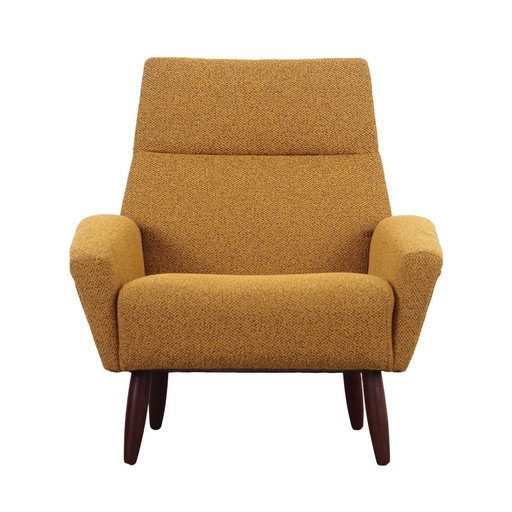 Teakhouten fauteuil, Deens ontwerp, 1970S, Productie: Denemarken