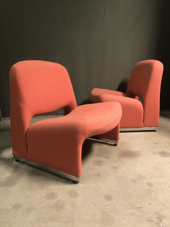 Image 1 of 2x Vintage lounge stoelen