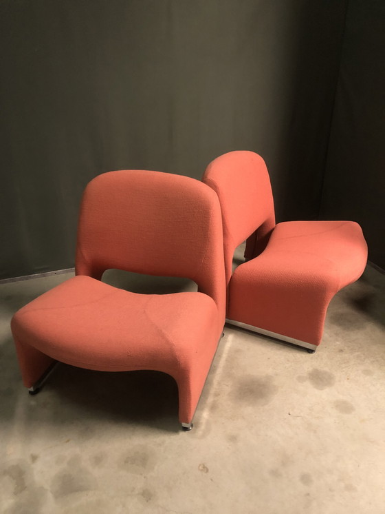 Image 1 of 2x Vintage lounge stoelen