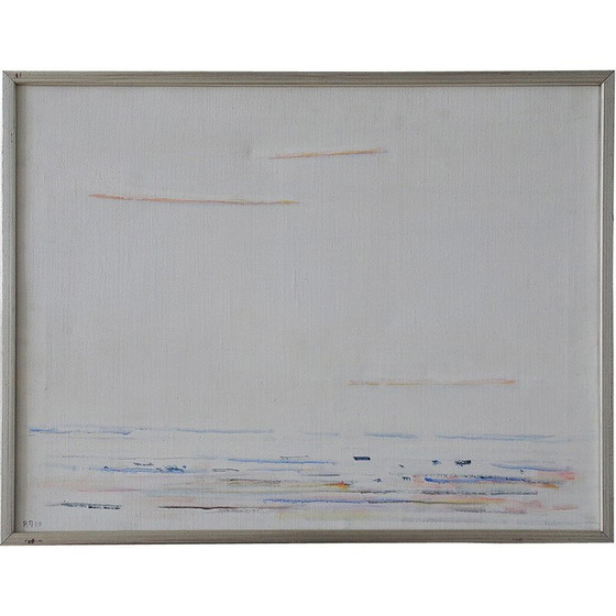 Image 1 of Vintage olieverfschilderij op doek door Ragnar Andersson, 1989