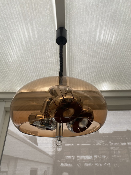 Space Age Smoke Hanglamp. 