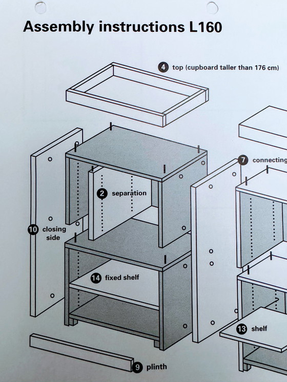 Image 1 of Pastoe L-Serie Maatwerk Wandmeubel