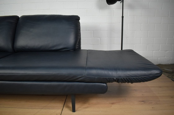 Image 1 of Lederen bank Dieter Knoll tweezits lederen bank Sofa Couch