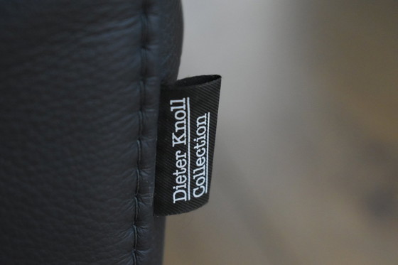 Image 1 of Lederen bank Dieter Knoll tweezits lederen bank Sofa Couch
