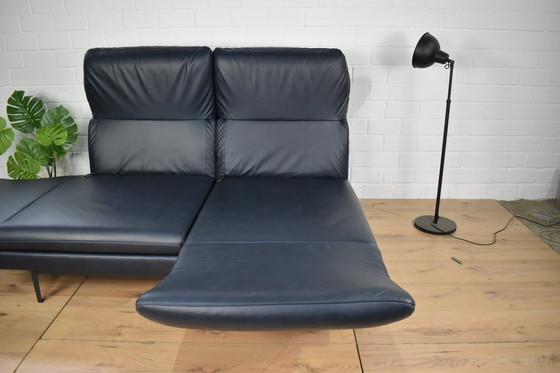 Image 1 of Lederen bank Dieter Knoll tweezits lederen bank Sofa Couch