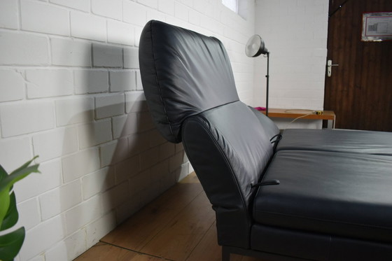 Image 1 of Lederen bank Dieter Knoll tweezits lederen bank Sofa Couch