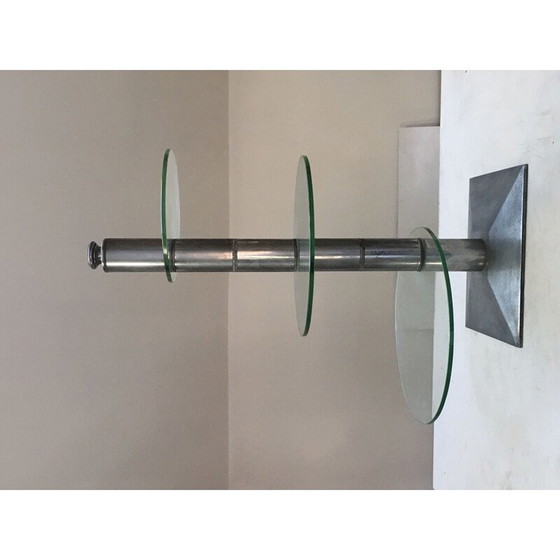 Image 1 of Vintage glazen displayzuil, 1960