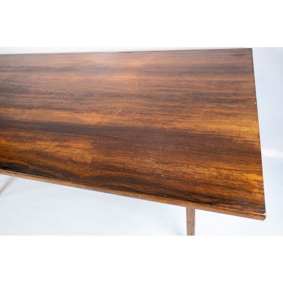 Image 1 of Vintage eettafel in rozenhout van Deense jaren 1960