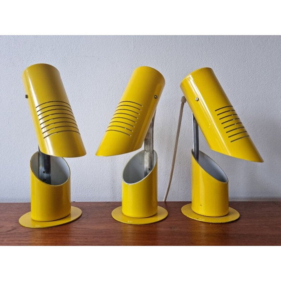 Image 1 of Set van drie vintage Napako-lampen, 1970