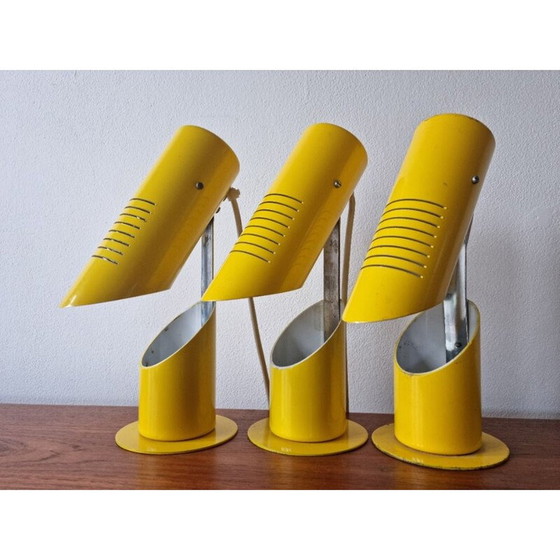Image 1 of Set van drie vintage Napako-lampen, 1970