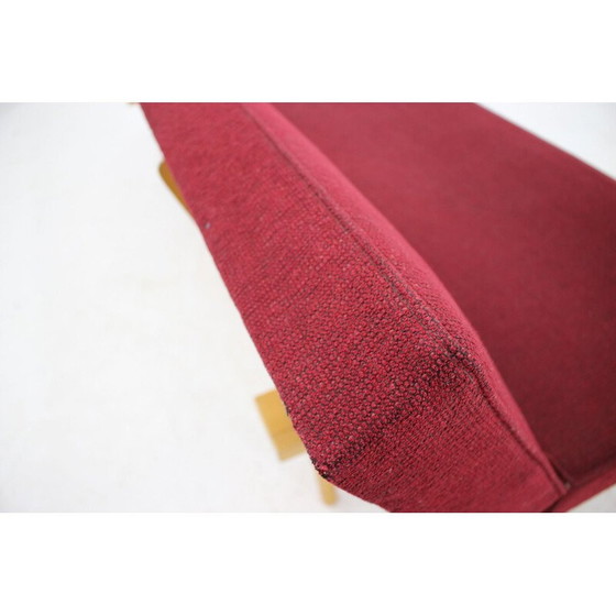 Image 1 of Vintage bank van Miroslav Navrátil in hout en stof1960