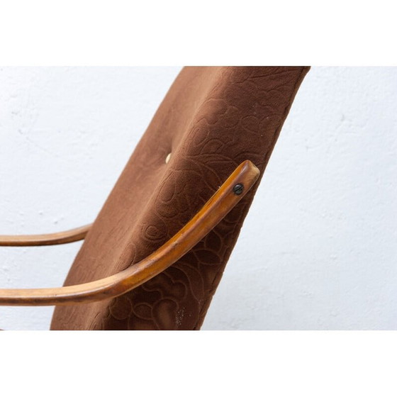 Image 1 of Paar vintage fauteuils van Jaroslav Šmídek voor Jitona, Tsjecho-Slowakije 1960