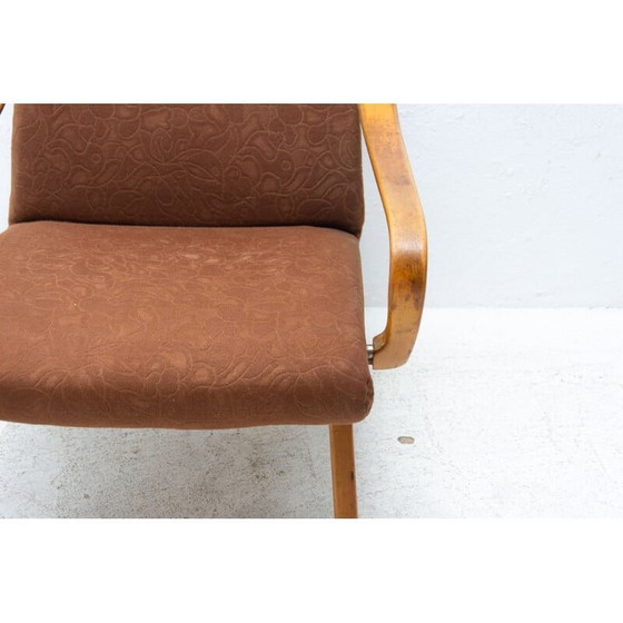 Image 1 of Paar vintage fauteuils van Jaroslav Šmídek voor Jitona, Tsjecho-Slowakije 1960