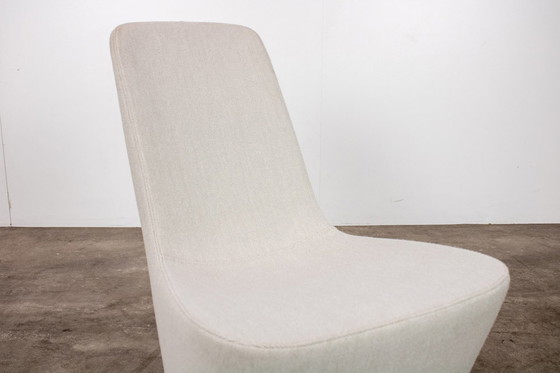 Image 1 of Vitra Monopod fauteuil by Jasper Morrison - cremé