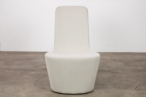 Image 1 of Vitra Monopod fauteuil by Jasper Morrison - cremé