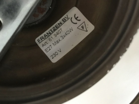 Image 1 of Vintage Frantzen plafondlamp - Plafonnière