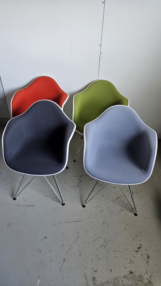 Image 1 of 4x Vitra Eames Dar Armchair