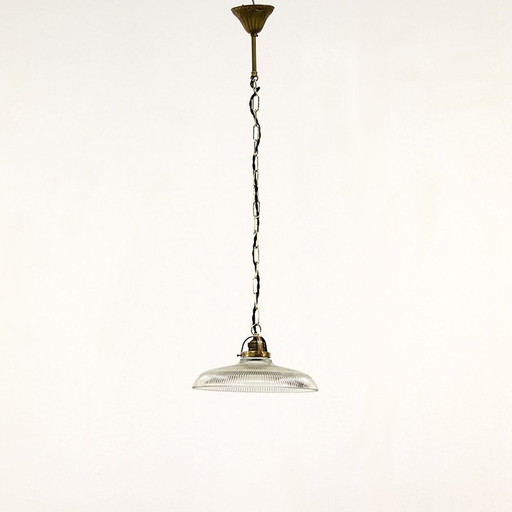 Art Deco Holophane Hanglamp