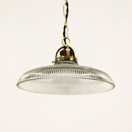 Art Deco Holophane Hanglamp