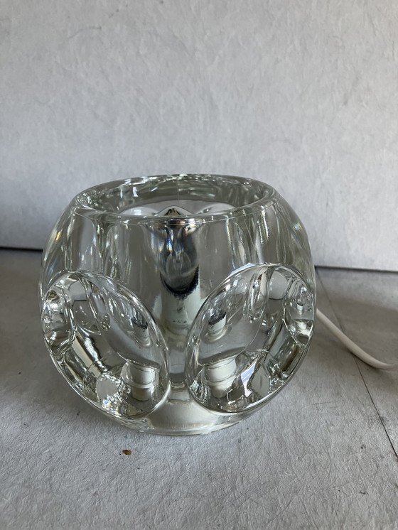 Image 1 of 2 X Peil & Putzler Ice Cube Set Van 2 Glazen Design Tafellampen